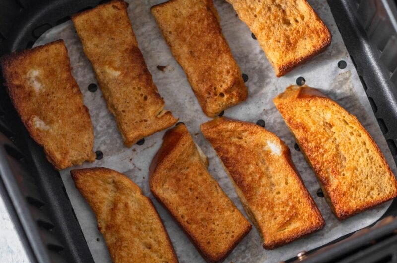 Recette Facile de Pain Perdu Brioché Air Fryer