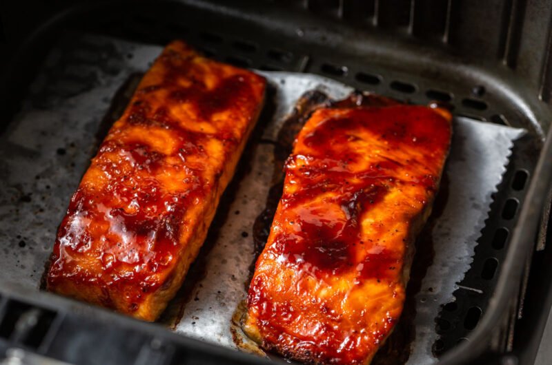 Recette des Pavés de Saumon Teriyaki au Air Fryer