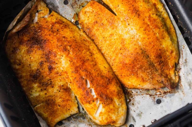 Recette de Tilapia Epices Douces à l'Air Fryer