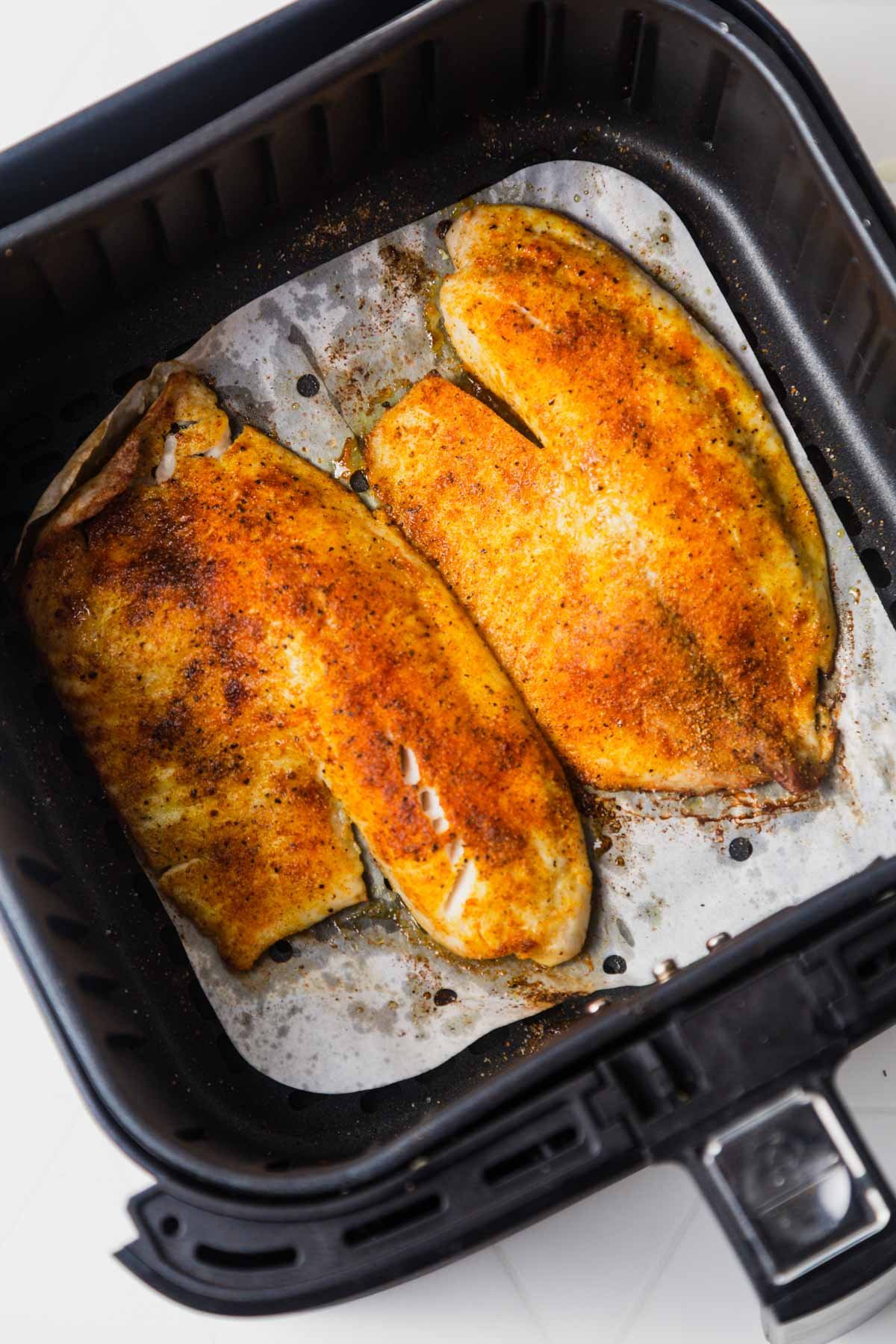 Recette de Tilapia Epices Douces à l'Air Fryer