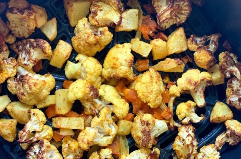 Pommes De Terre Et Chou-fleur Rôtis à L'Indienne (Aloo Gobi) Air Fryer