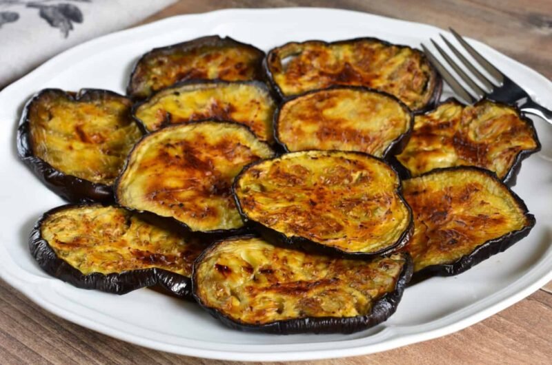 Tranches D'Aubergines Roties Air Fryer