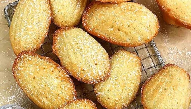 des madeleines cuites au air fryer
