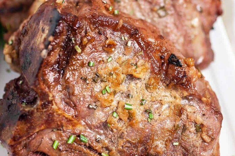 Côtelettes D'Agneau à La Moutarde Air Fryer