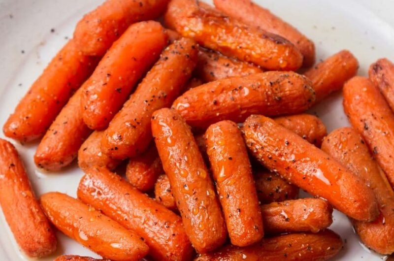 Baby Carottes Au miel Air Fryer